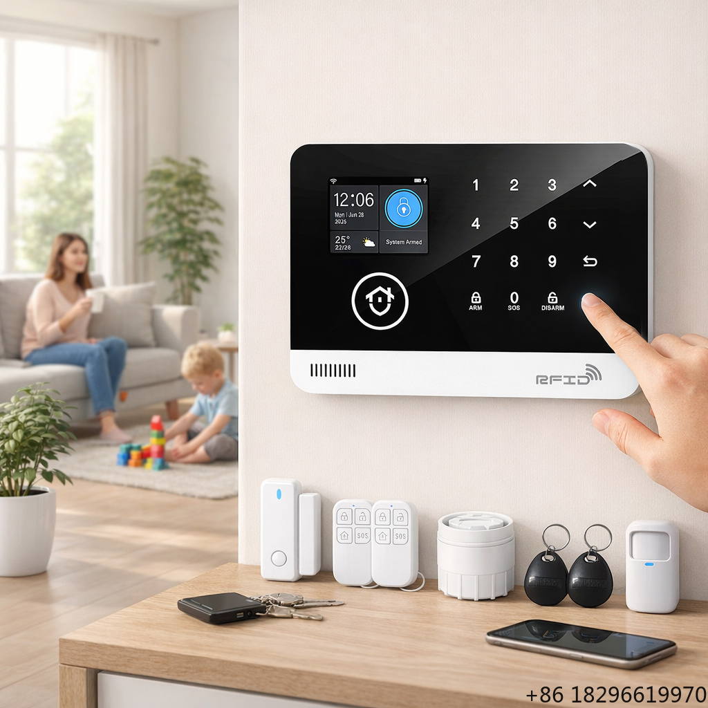 Home Security Battery Replacement - Inteligentny system alarmowy WiFi GSM do