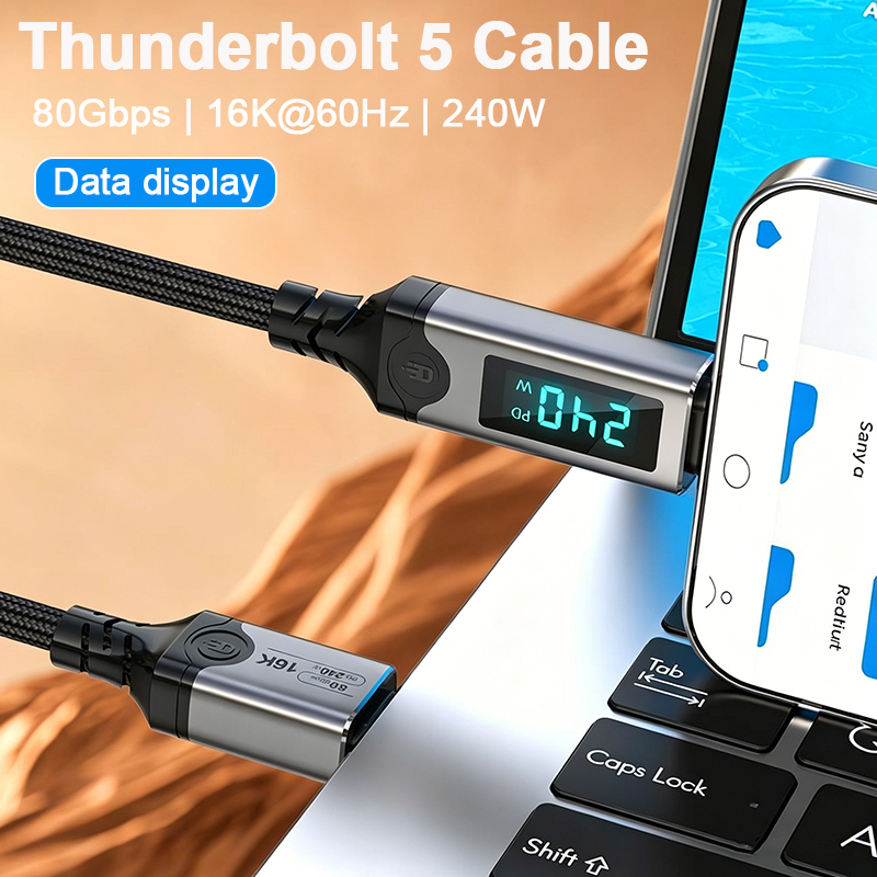 Home Security Robots - Kabel USB-C do USB-C PD240W z