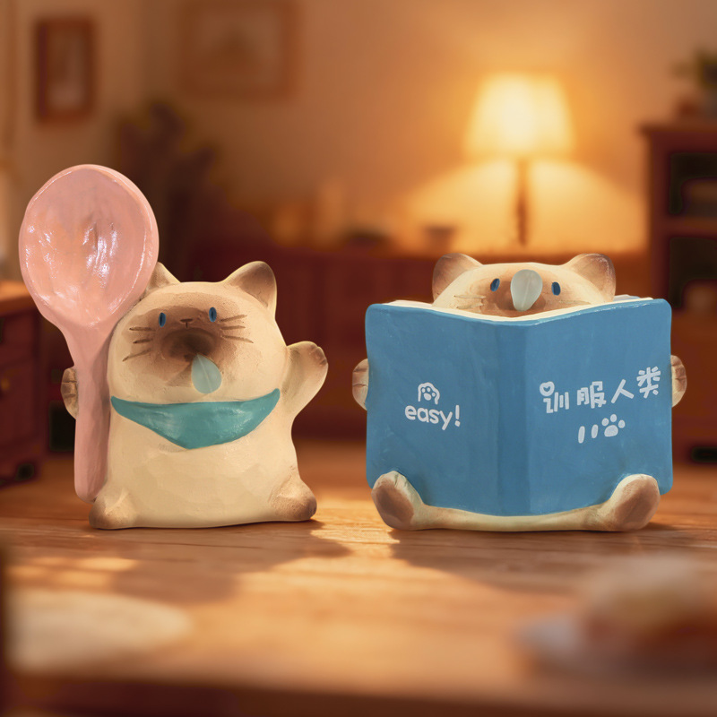 Urocza figurka kota z serii PA – Home Security Box recenzja i cena