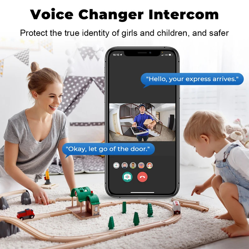 Dzwonek do drzwi Tuya WiFi z k – Home Security Front Door Camera recenzja i cena