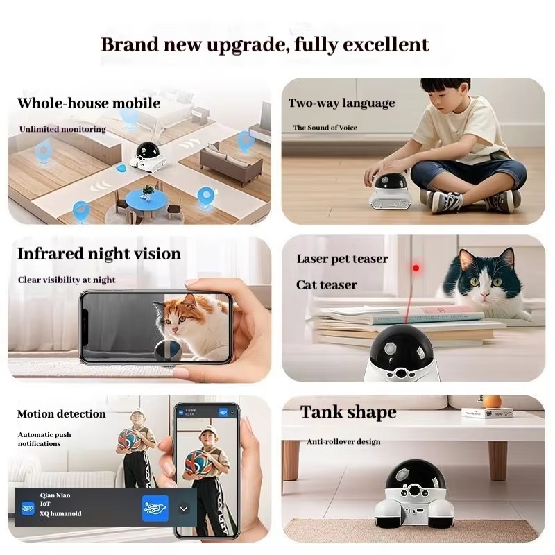 Nowy Inteligentny Robot dla Zw – Home Security Robots recenzja i cena